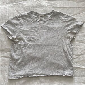 PINK Victoria's Secret Gray T-Shirt